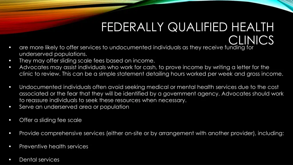 federally qualified health 1