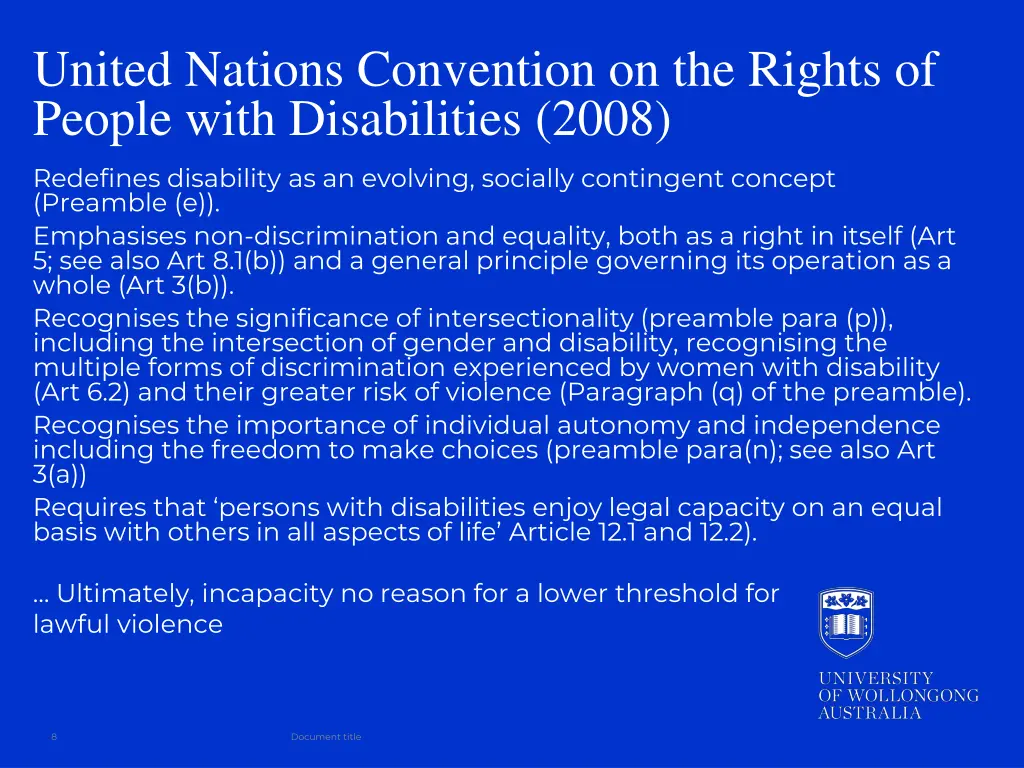 united nations convention on the rights of people