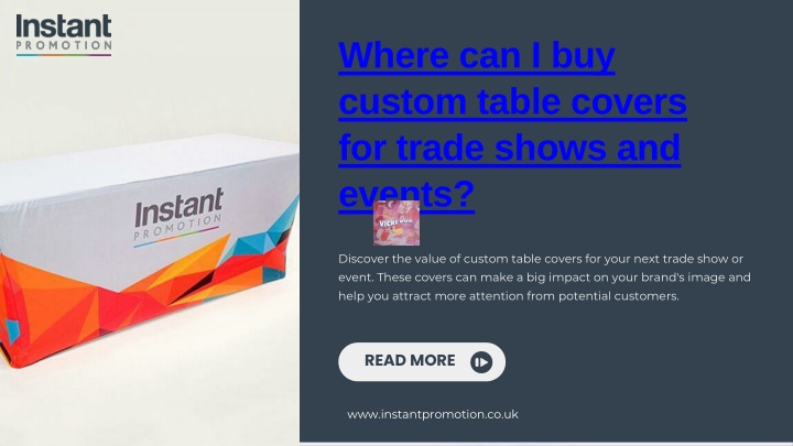 where can i buy custom table covers for trade