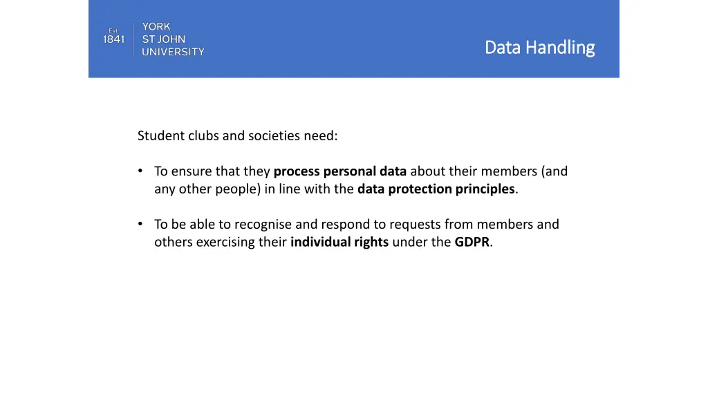 data handling data handling