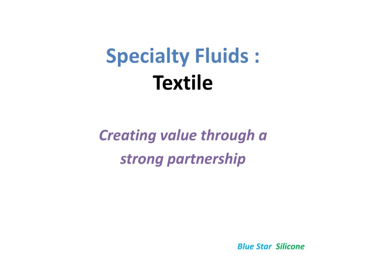 specialty fluids textile