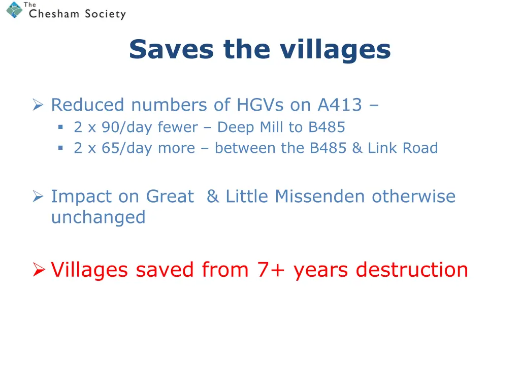 saves the villages