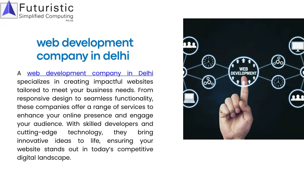 a web development company in delhi specializes