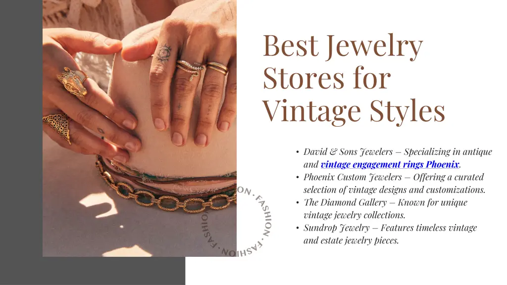 best jewelry stores for vintage styles