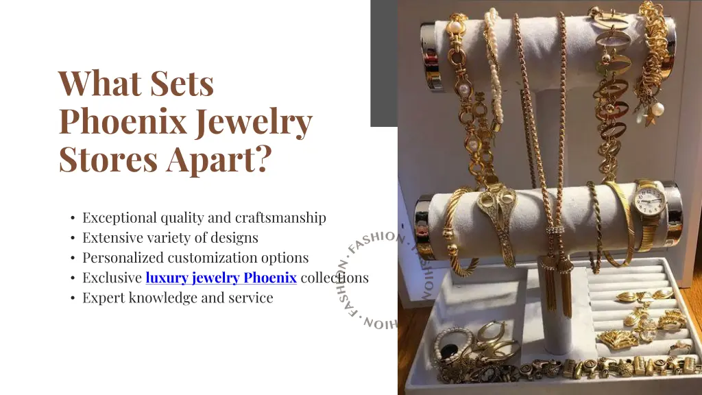 what sets phoenix jewelry stores apart