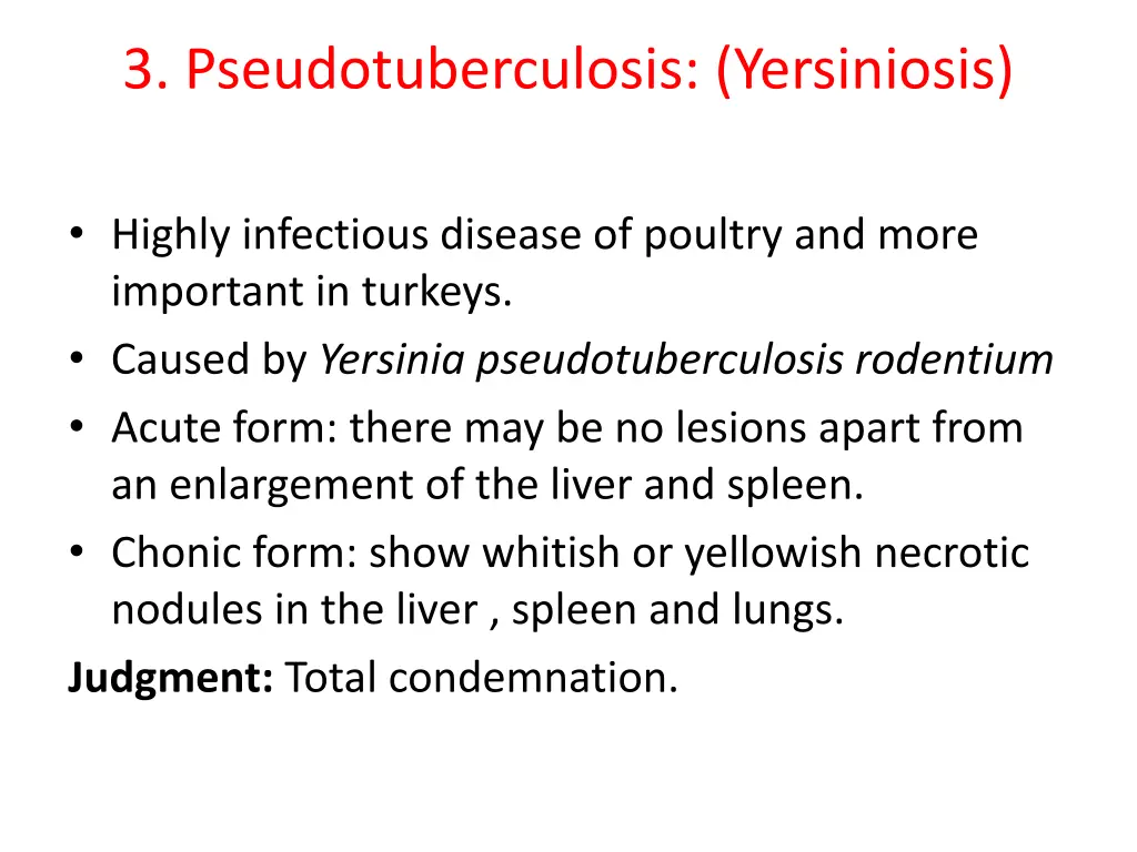 3 pseudotuberculosis yersiniosis