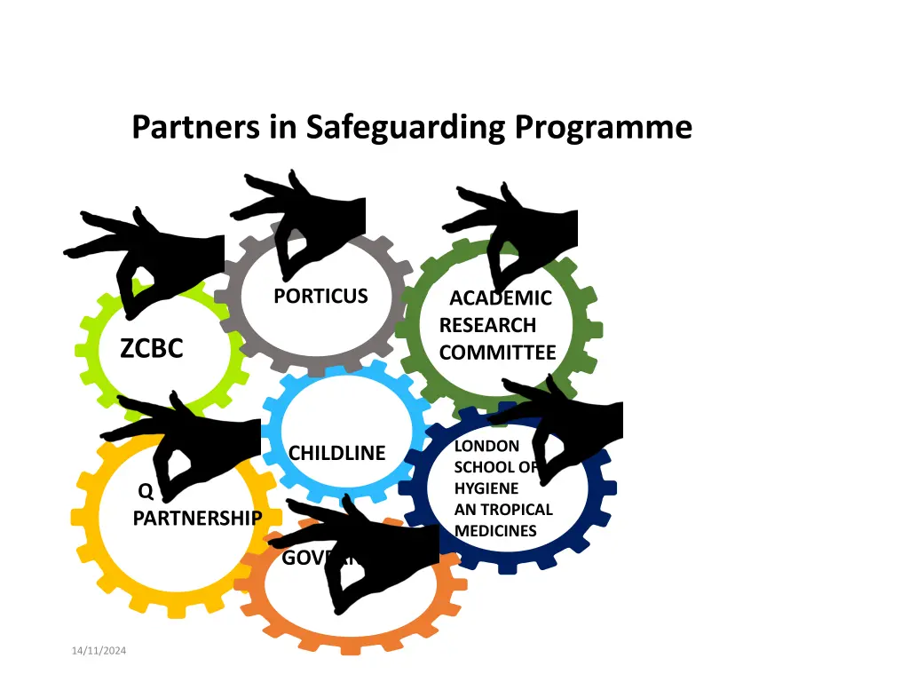 partners in safeguarding programme