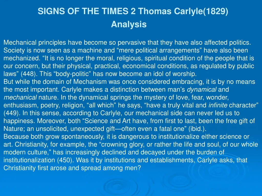 signs of the times 2 thomas carlyle 1829 analysis 3