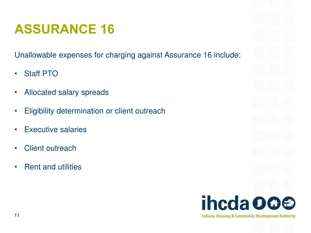 assurance 16 2