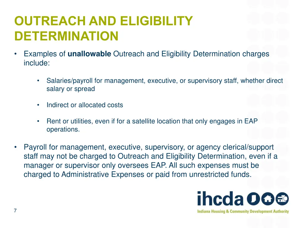 outreach and eligibility determination 2