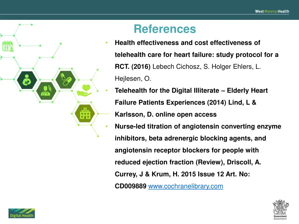 references health effectiveness and cost