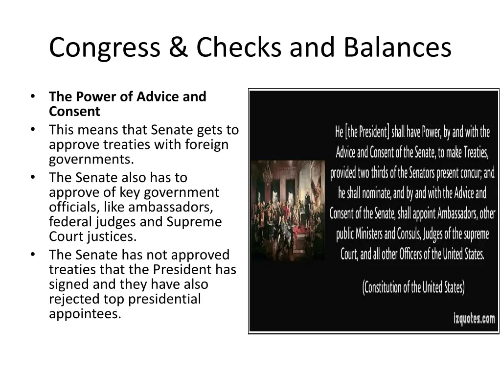 congress checks and balances 1