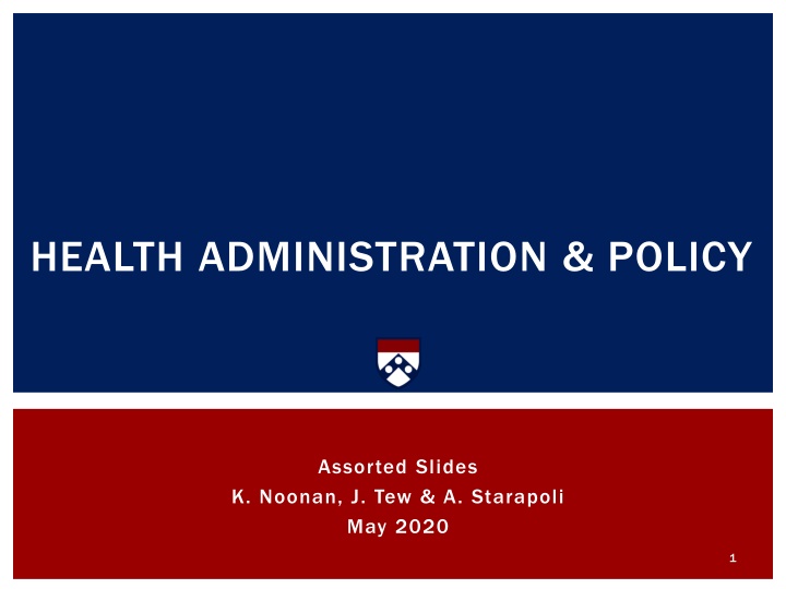 health administration policy