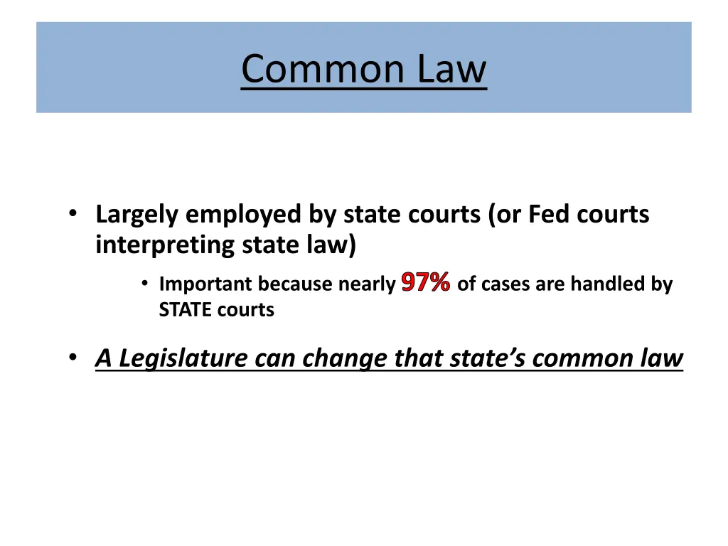 common law