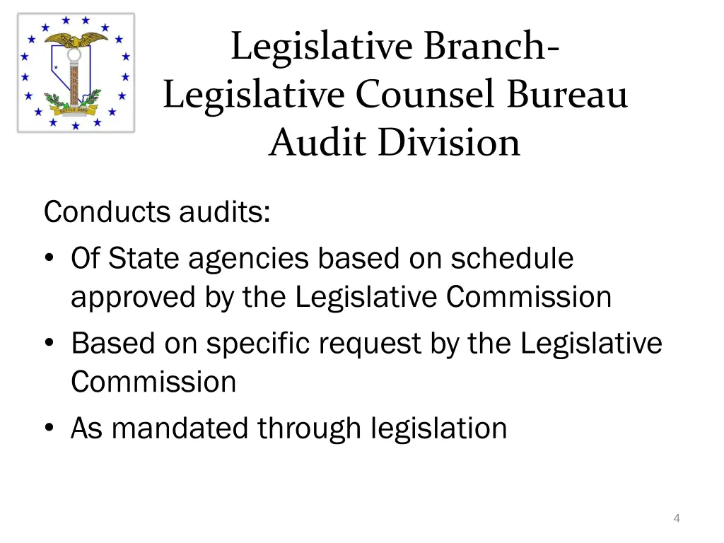 legislative branch legislative counsel bureau