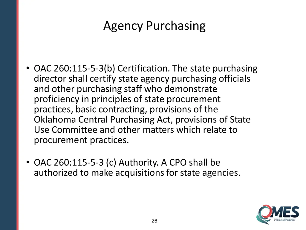 agency purchasing 3