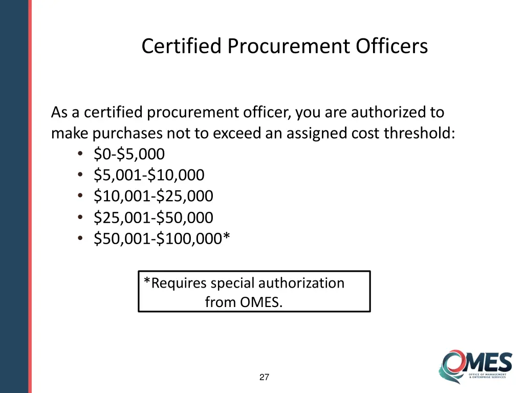 certified procurement officers