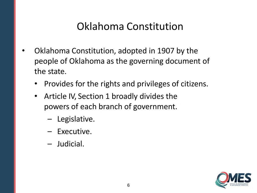 oklahoma constitution