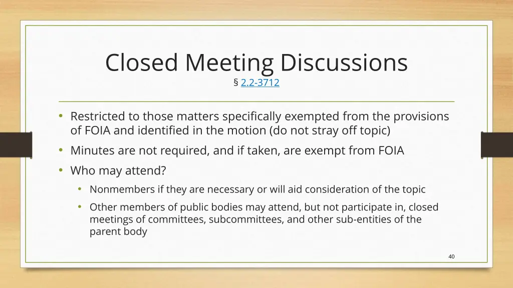 closed meeting discussions 2 2 3712