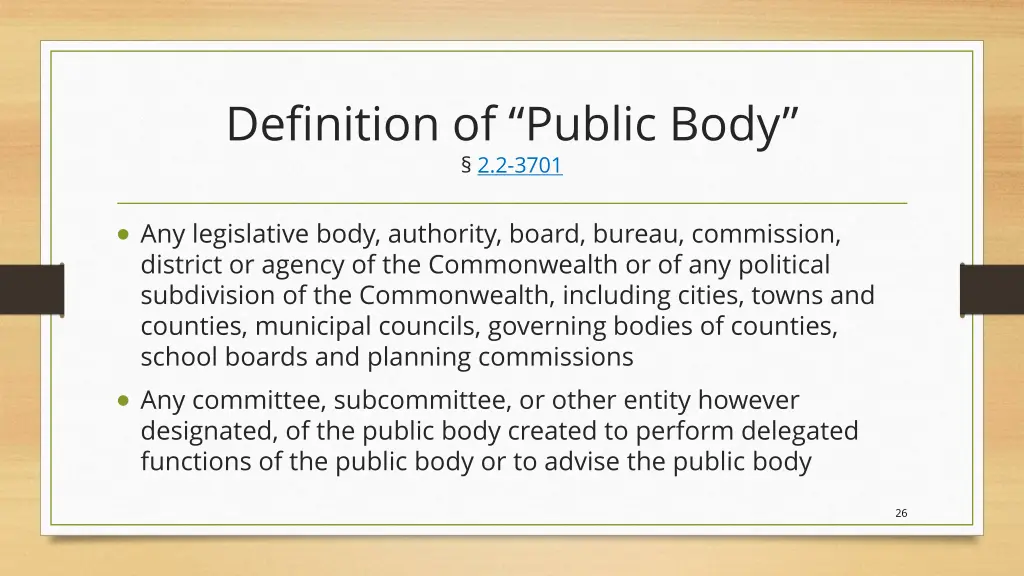 definition of public body 2 2 3701