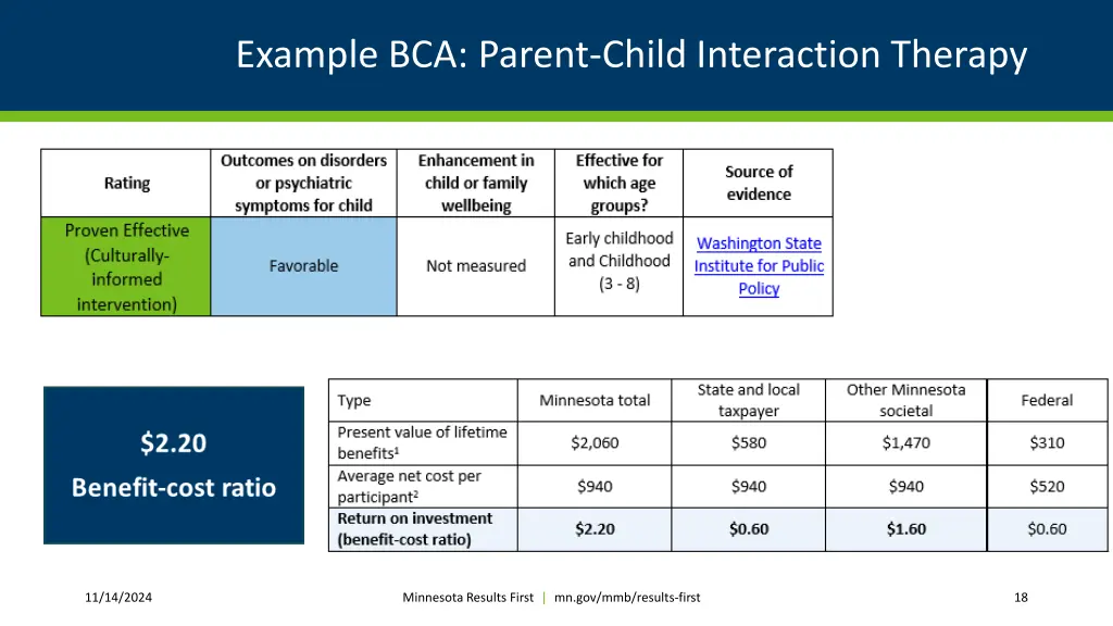 example bca parent child interaction therapy