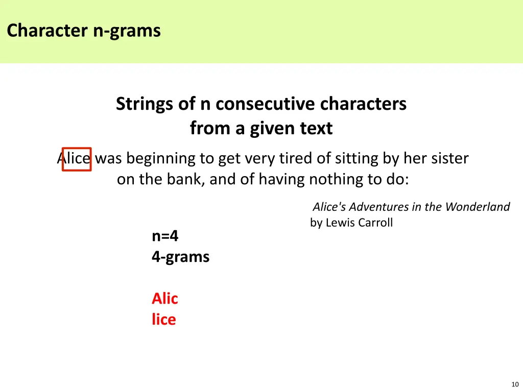 character n grams 1