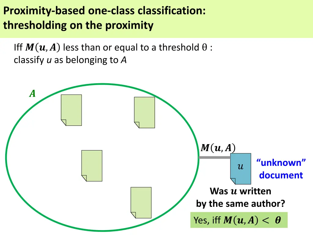 proximity based one class classification 4