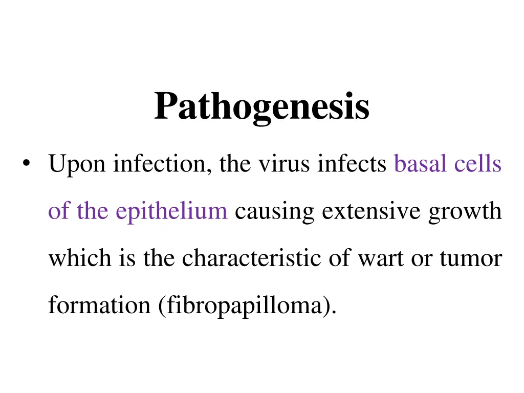 pathogenesis