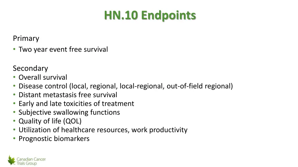 hn 10 endpoints