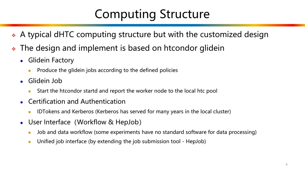 computing structure