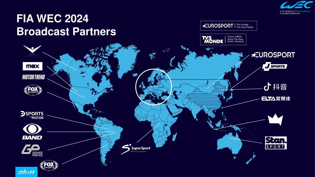 fia wec 2024 broadcast partners