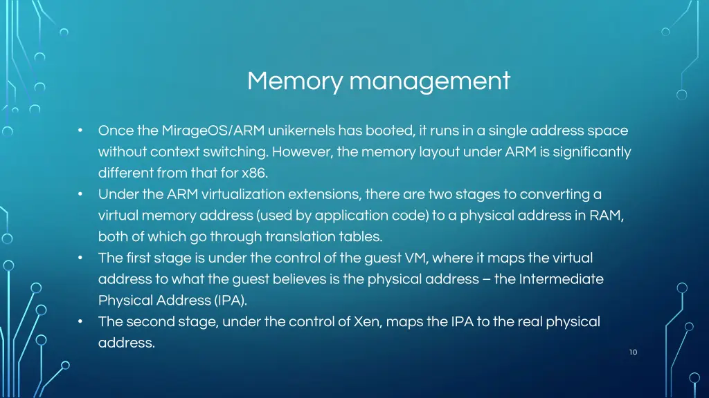 memory management