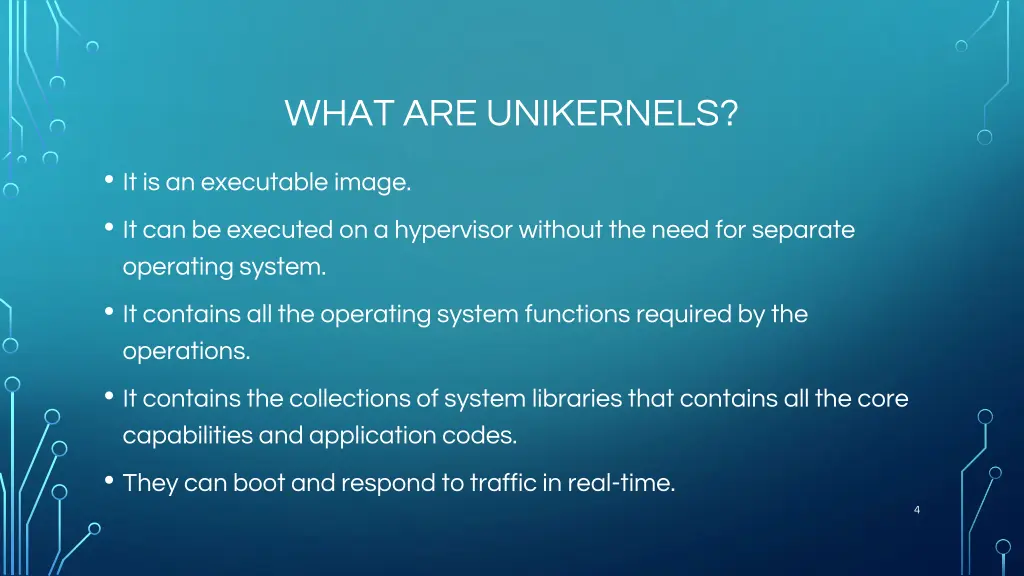 what are unikernels