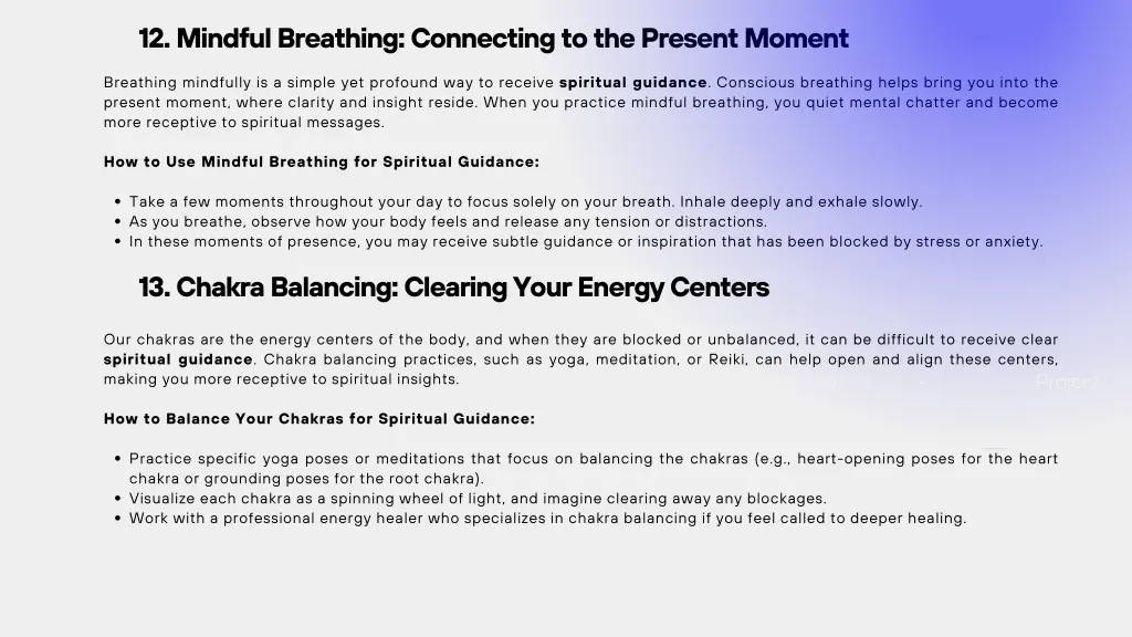 12 mindful breathing connecting to the present