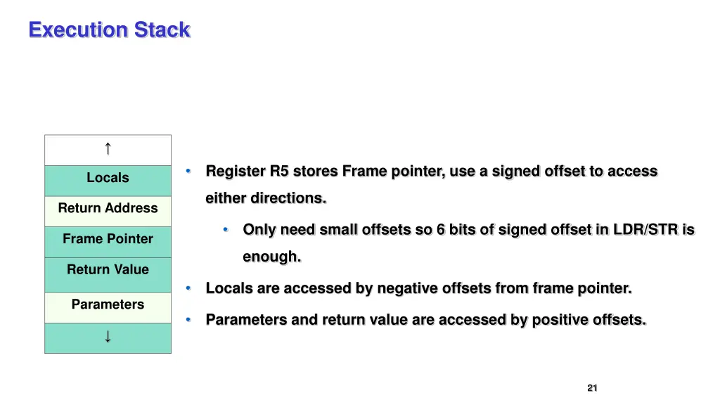 execution stack