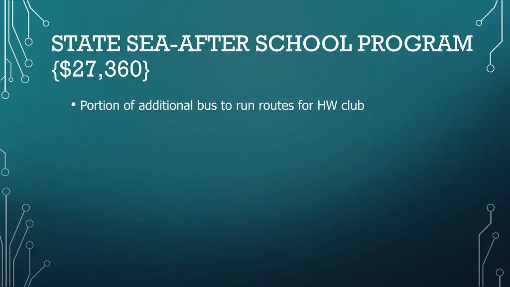 state sea after school program 27 360