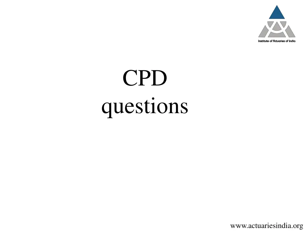 cpd questions