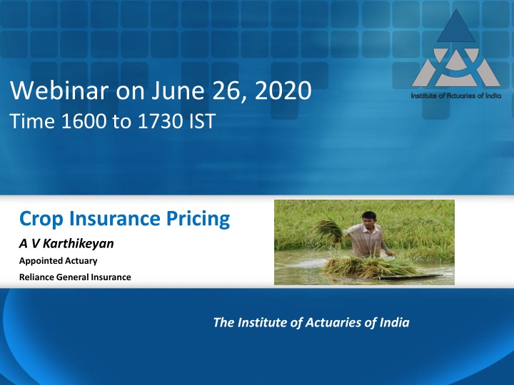 webinar on june 26 2020 time 1600 to 1730 ist