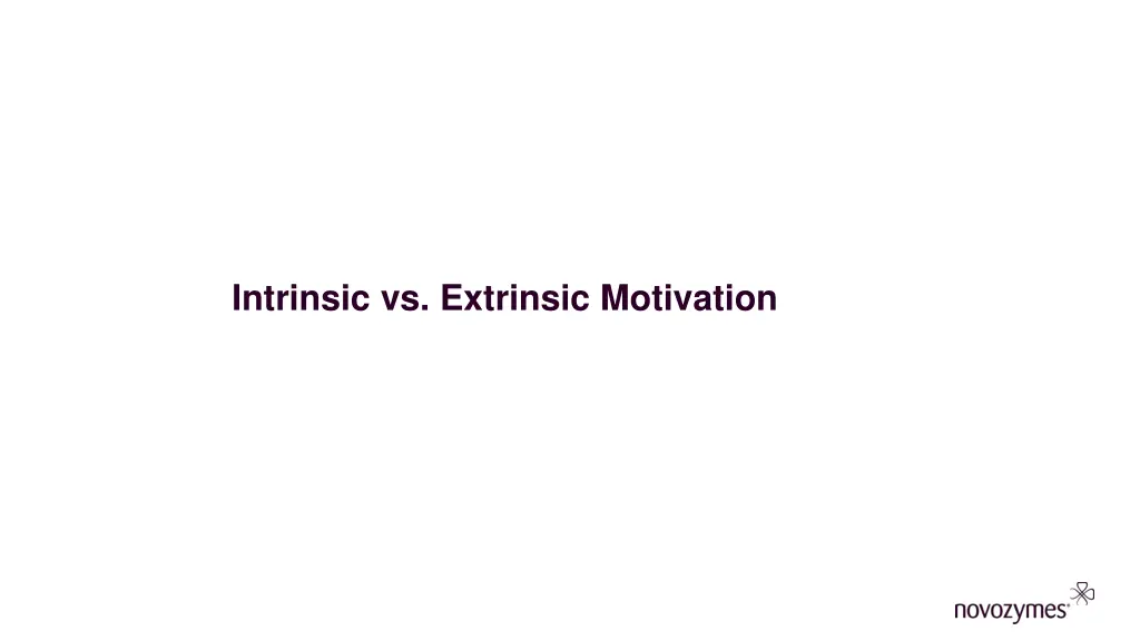 intrinsic vs extrinsic motivation