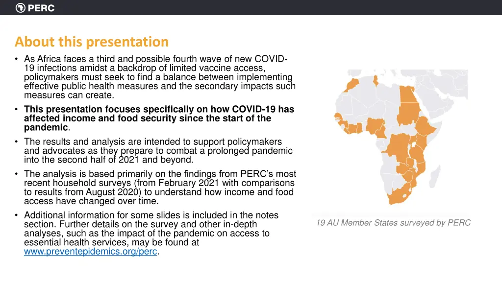 about this presentation as africa faces a third