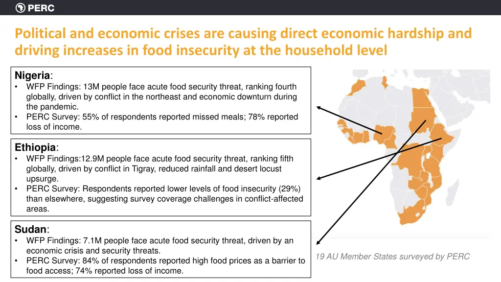 political and economic crises are causing direct 1