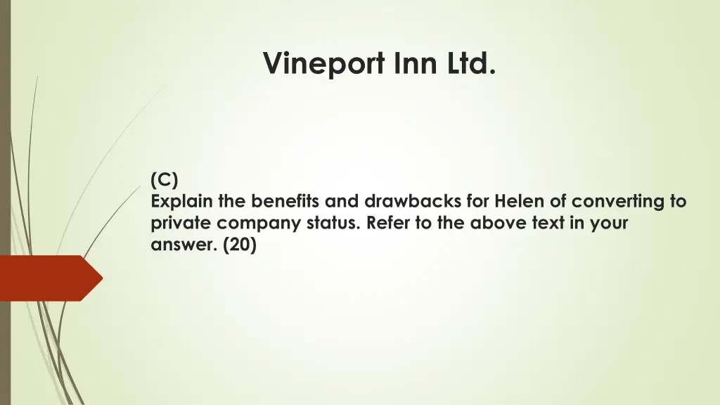 vineport inn ltd 2