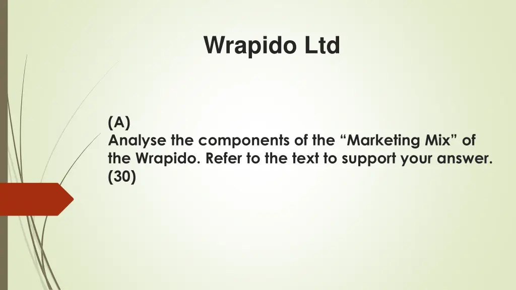 wrapido ltd