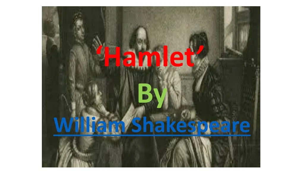 hamlet by william shakespeare