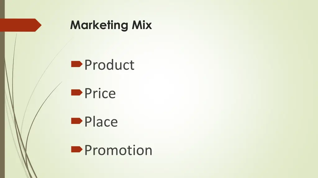 marketing mix