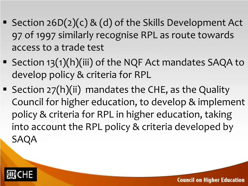 section 26d 2 c d of the skills development