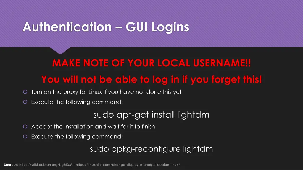 authentication gui logins 1