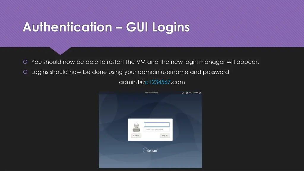 authentication gui logins 2