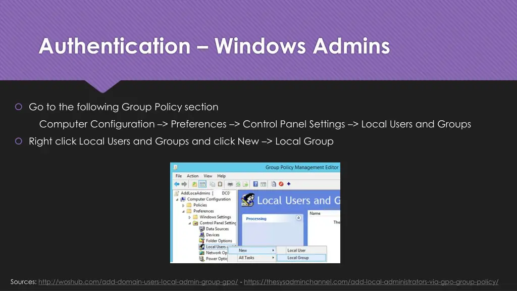 authentication windows admins 3