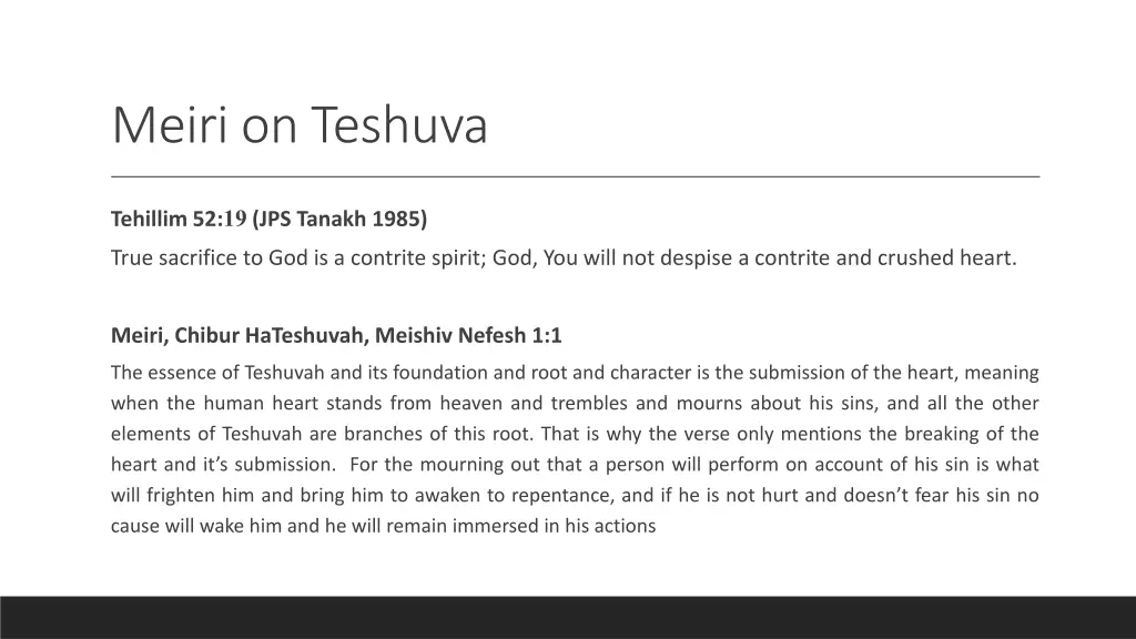 meiri on teshuva